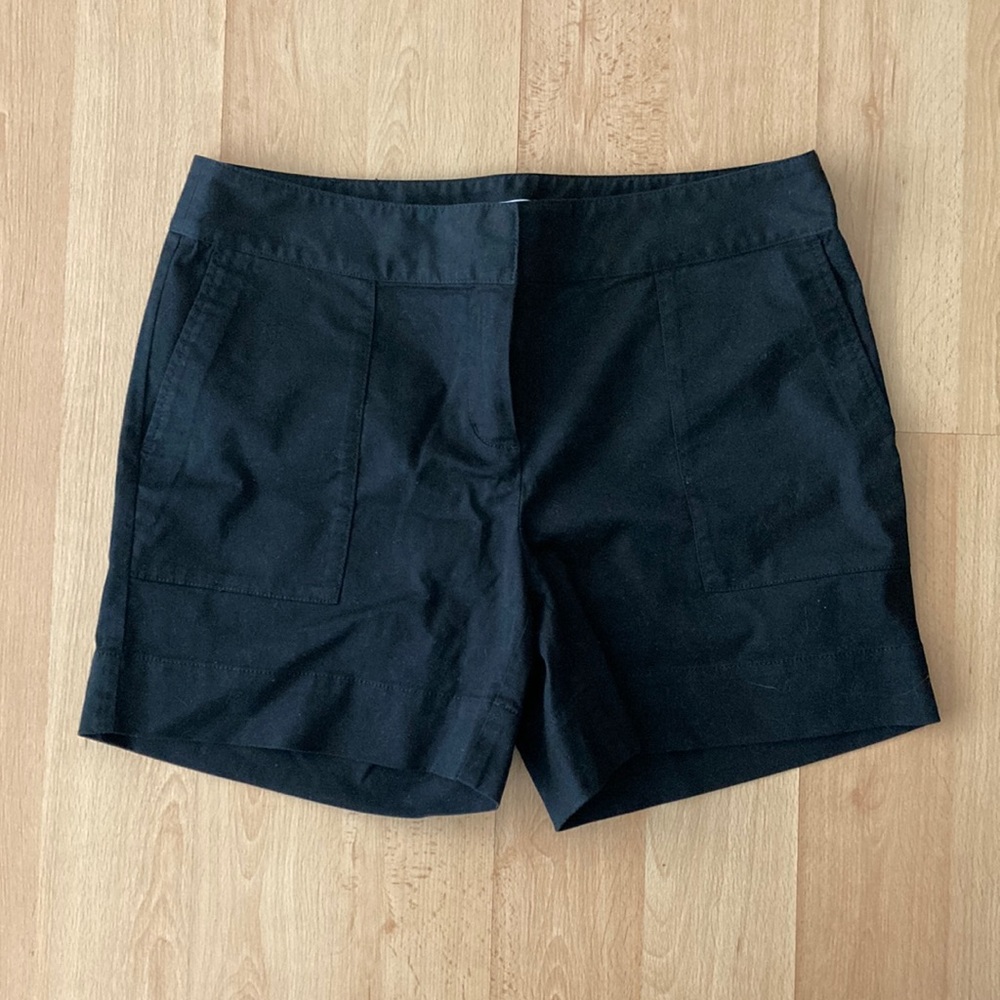 DKNY black shorts size 8